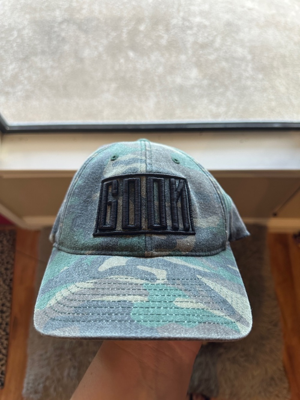 Goonin’ Gear “GOON” M81 Camo Yupoong Flexfit Hat (L/XL) – EUC